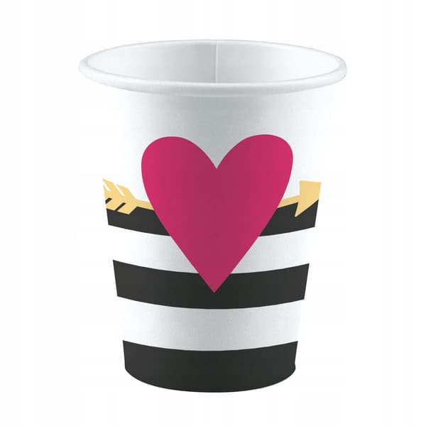 Hjärtkoppar - Everyday Love, 250 ml 8 st.