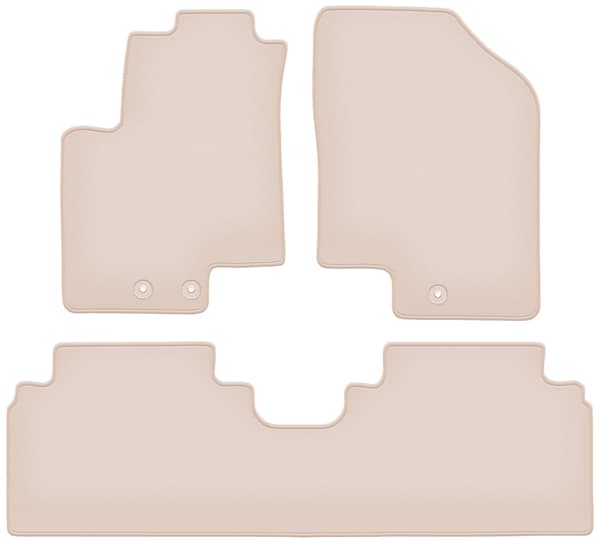 PREMIUM beige måtter til Kia Venga minivan 2009-2017