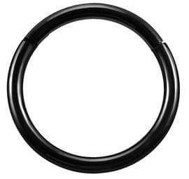 Segmenttikorvakoru - musta - K-001 1.6/12