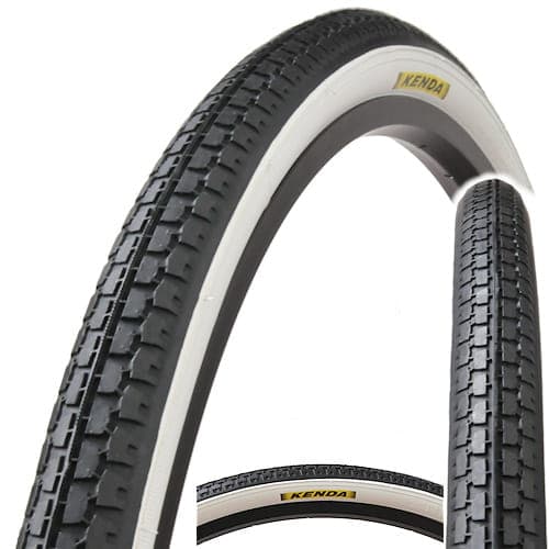 CYKELDÆK 28x1,75 HVID SIDE 47-622 700x45