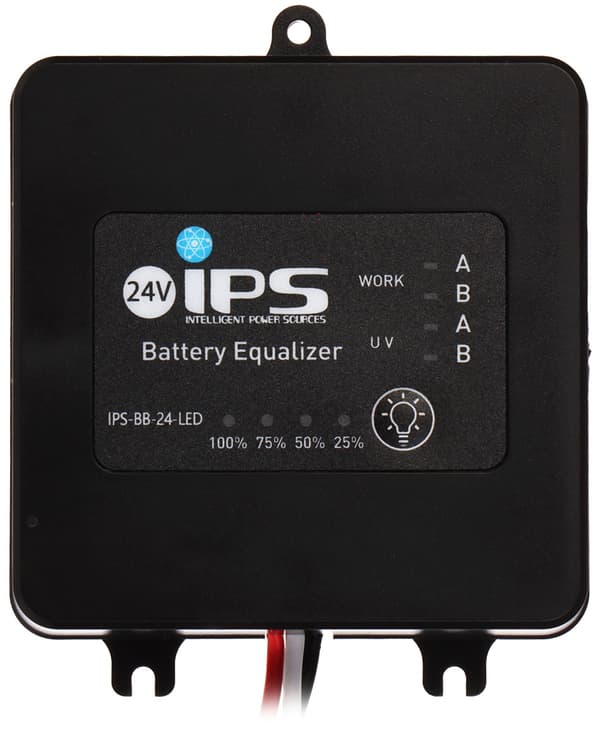 AKUN JÄNNITTEEN TASAPAINOTIN IPS-BB-24-LED