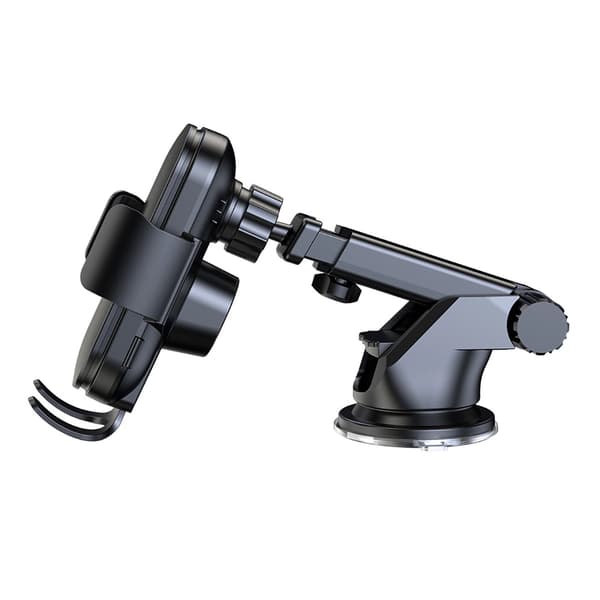 Wozinsky WUMID Bilholder til Dashboard med 15W Induktiv Oplader - Sort