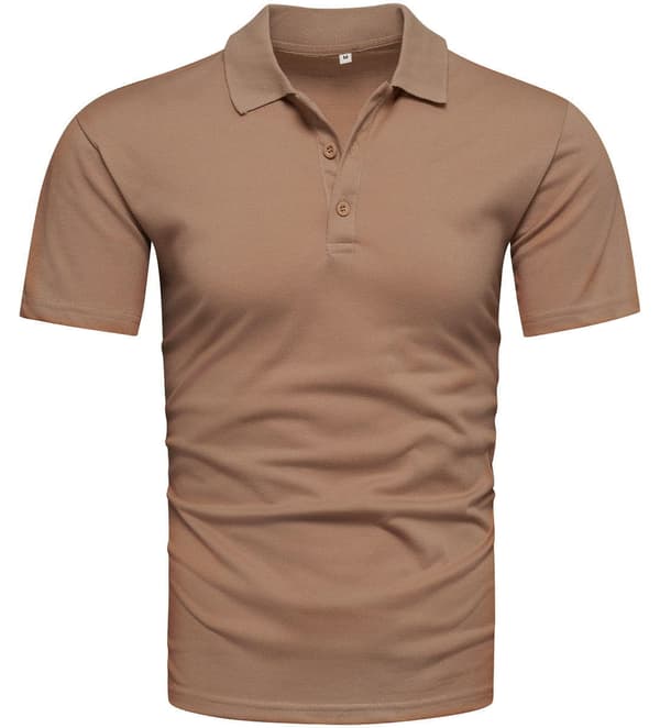 Herr-T-shirt, V-ringad krage, svart, Recea L