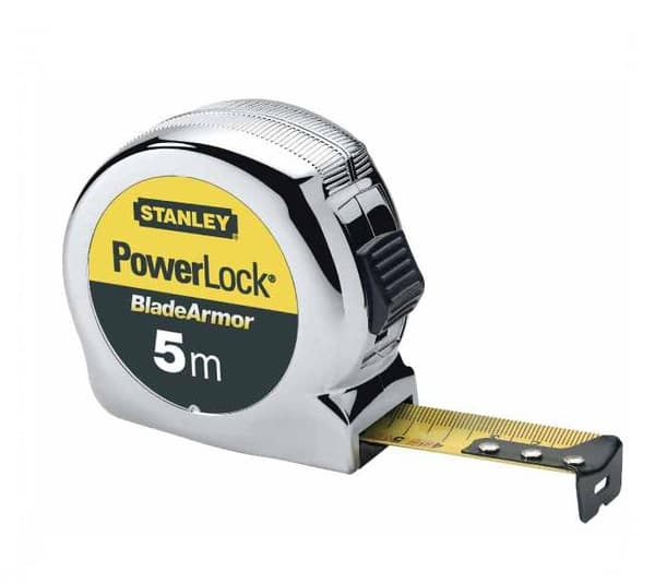STANLEY RULLETAPE 5m x 25mm MICROPOWERLOCK STÅL