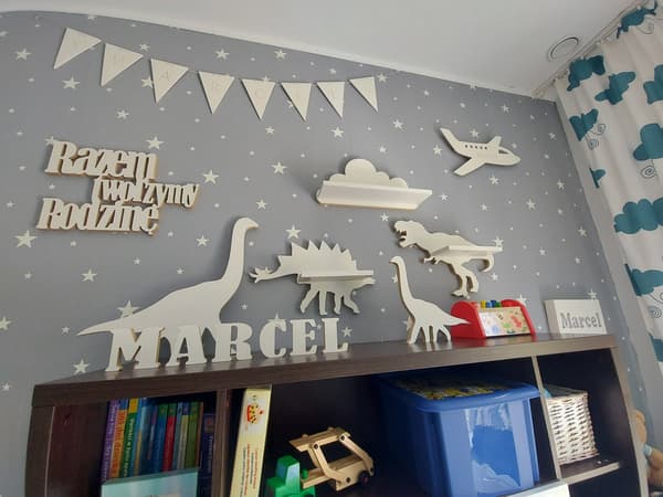 Dinosauriehylla - Stegosaurus