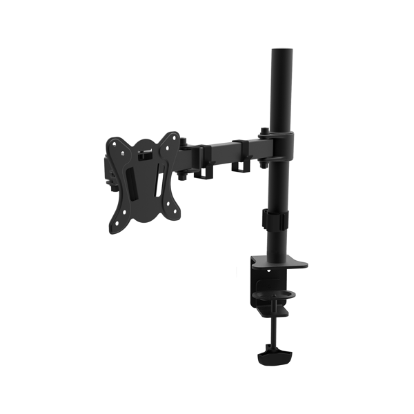 Monitorhållare Cabletech UDT-C012 rörlig 13"-27" svart + VESA-platta