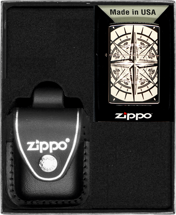 Zippo Lighter Compass 2 Gavesæt nr. 3