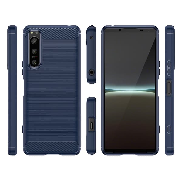 Thunder Case Xiaomi Poco F4 5G silikonisuojus, sininen