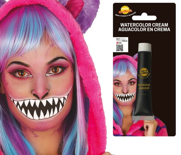 Vattenbaserad ansiktsfärg Makeup SVART