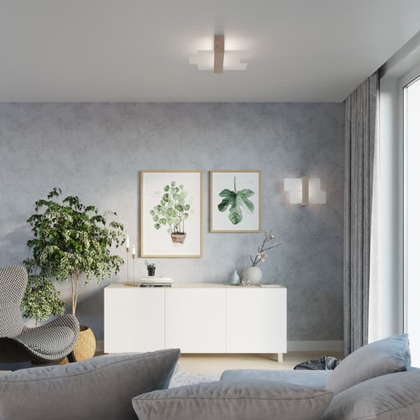 SEINÄVALAISIN PHENIX 1 E27 LUONNONPUUTA SOLLUX SL.0077