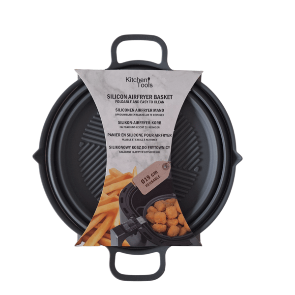 SILIKONEINDSATS TIL FEDTFRI AIR FRYER-BAGEFORM