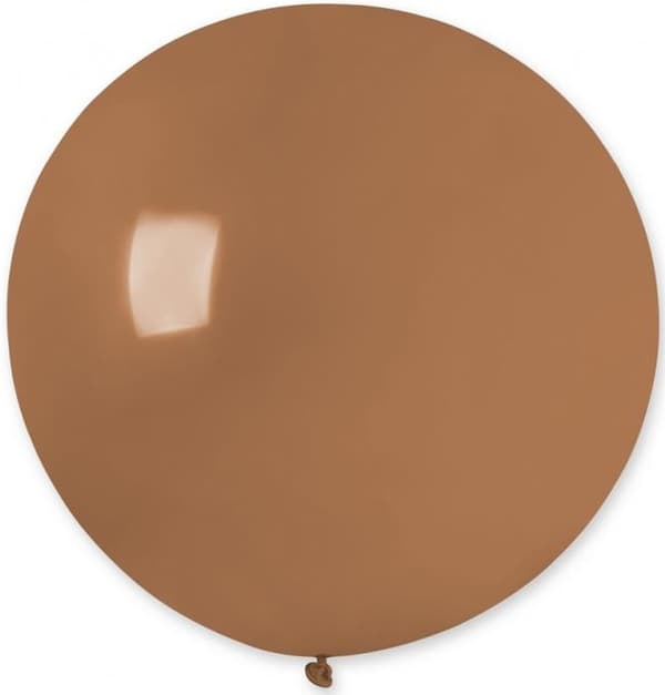 Ballon G30 pastelkugle 0,80m - kaffe 76