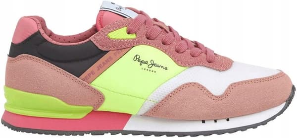 PEPE JEANS DAME SPORTSSKO, SNØREKLÆDER, 36 AWB