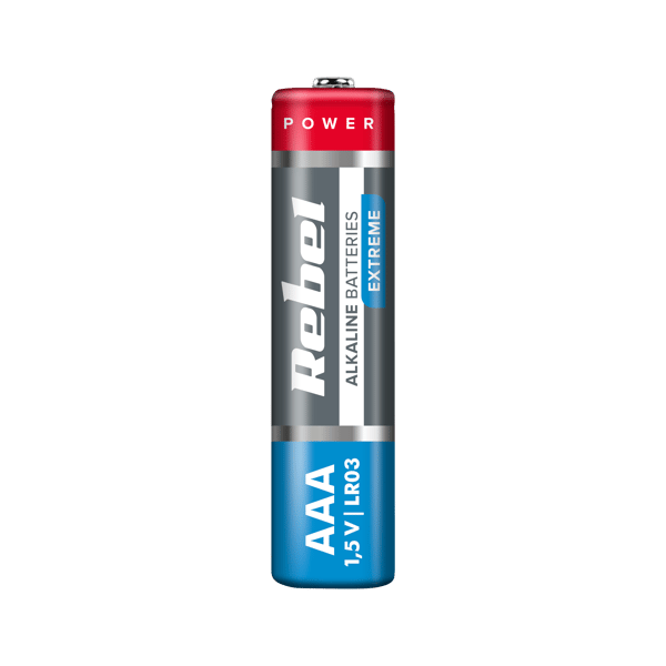 Alkaliska batterier AAA L3 LR03 2 st Vipow Extreme