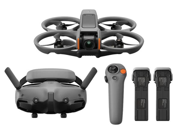 DJI Avata 2 Fly More Combo Drone (tre batterier)