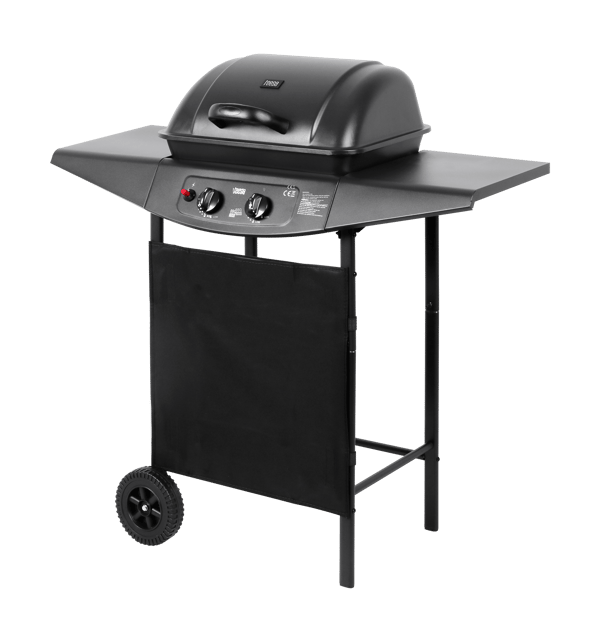 Teesa BBQ 2000 kaasugrilli 2 poltinta 5 kW TSA0080