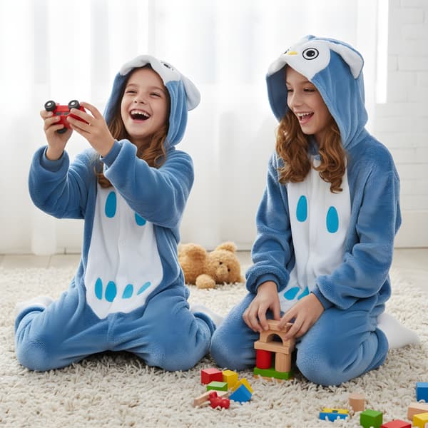 Kigurumi-pyjamas för barn 135-145 cm