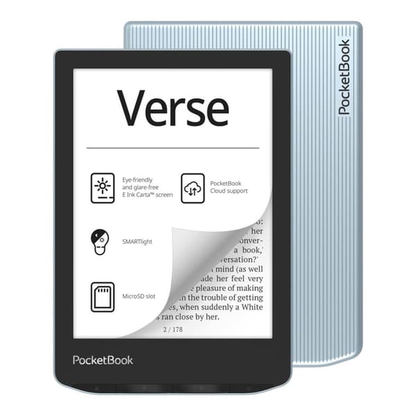 PocketBook Verse 629, 6" e-bogslæser med e-blæk
