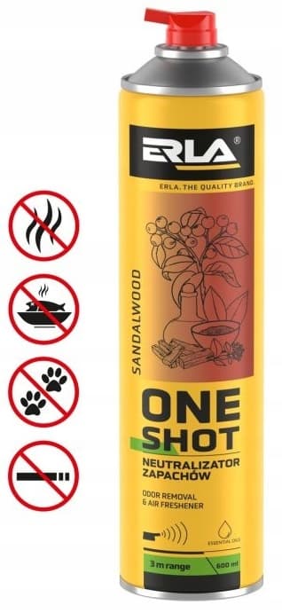 ERLA R422 One Shot Sandelträ 600ml
