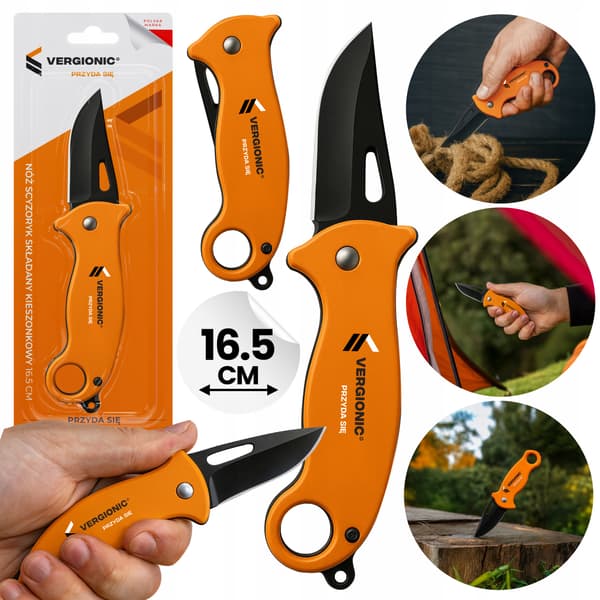 Foldbar lommekniv 16,5cm