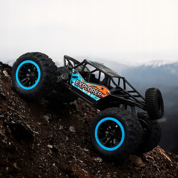 Stor RC-bil Offroad 2,4 GHz 4x4 För barn Present
