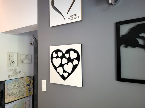Iso sydän seinälle - TraffiHeart Premium