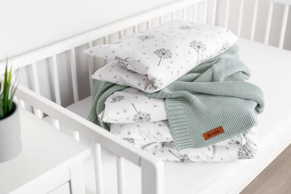 BAMBUS-BOMULDSTÆPPE 80X100 BABYGRÅ