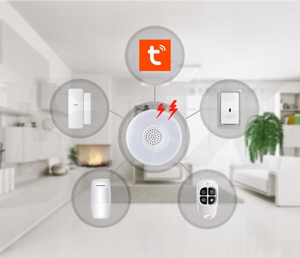 Trådløs 433MHz bevægelsessensor til RTX-alarm