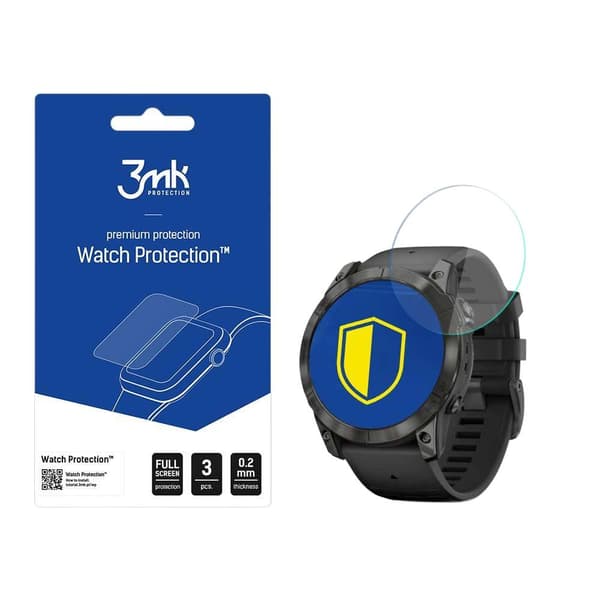 Garmin Epix Pro gen 2 42mm - 3mk Klockskydd Flexibelt Glas