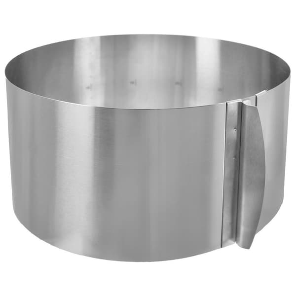 Justérbar stål bageform 16-30 cm