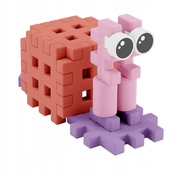 Marioinex Mini Waffle POKET PETS - SNIGL set