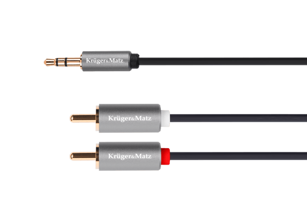 Kruger og Matz jack-RCA ledning Basic