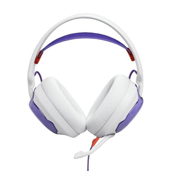 JBL Quantum 250 Kablede Hovedtelefoner Hvide og Lilla