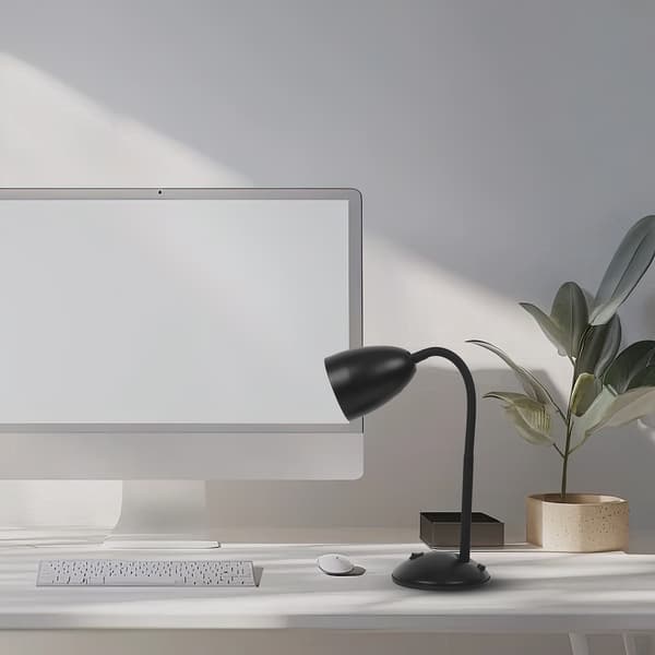 BORDLAMPE LOGIC 1 E27 SORT MILAGRO ML1635