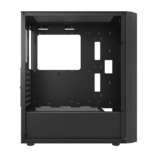 Darkflash DK351 Datorchassi (Svart) + 4 RGB-fläktar