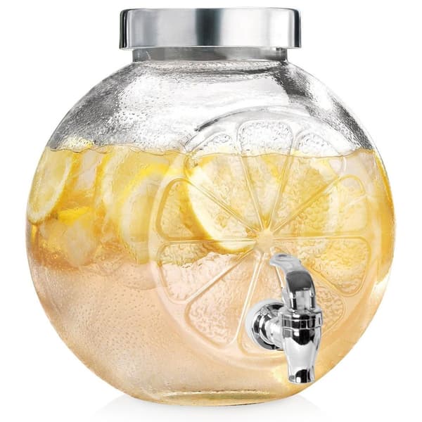 Glasburk med kran 5,4 l