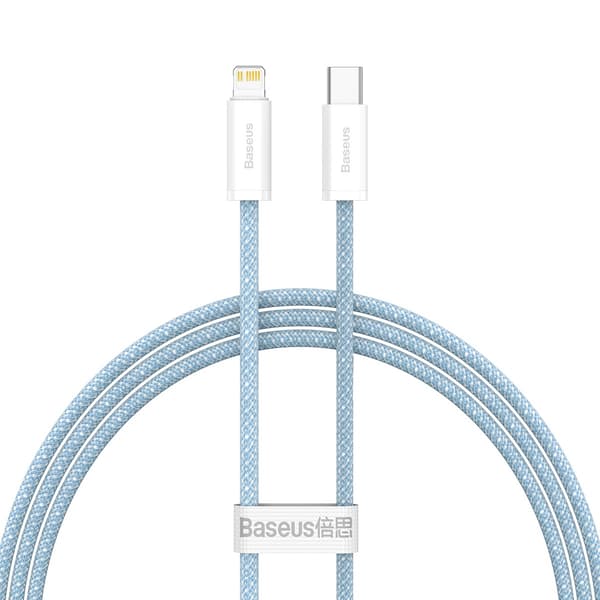 Baseus Dynamic Series USB-C till Lightning-kabel, 20W, 1m (blå)