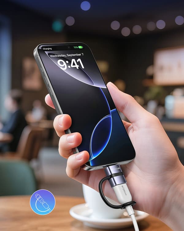 INNOSTYLE ADAPTER USB-A 3.0 TILL USB-C TILL USB TYP C 3A 5GBPS OTG