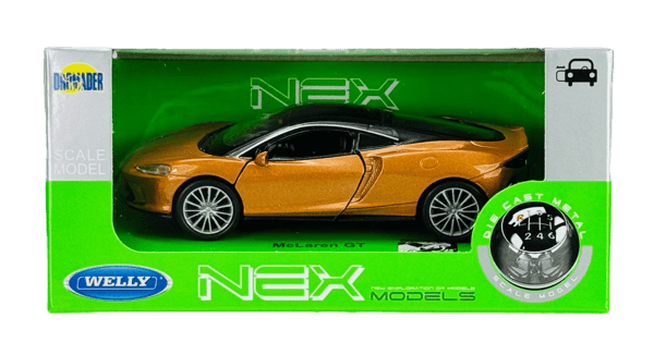Welly McLAREN GT guld 1:34 43796