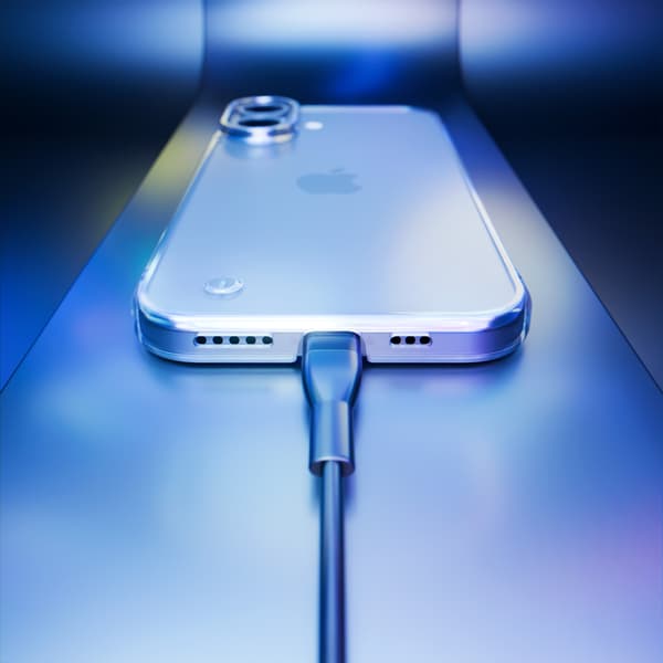 Apple iPhone 16 - 3mk Just20g Gennemsigtigt Etui