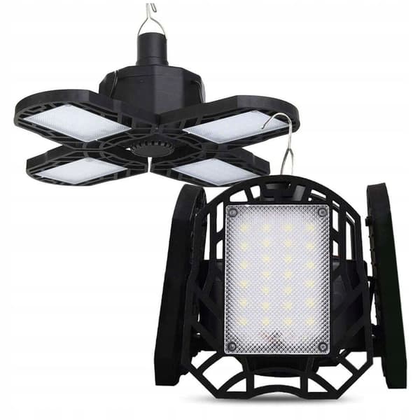 Solcelledrevet campinglampe 200w