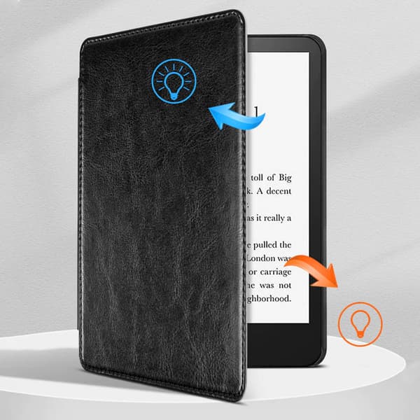 Remfodral för Kindle Paperwhite 5 (brun)