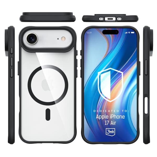 Apple iPhone 17 Air - 3mk Satin Armor MagCase -suojakuori