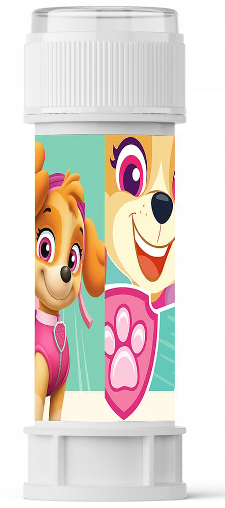 Paw Patrol setvålbubbor för barn Skye 60ml födelsedagsfest
