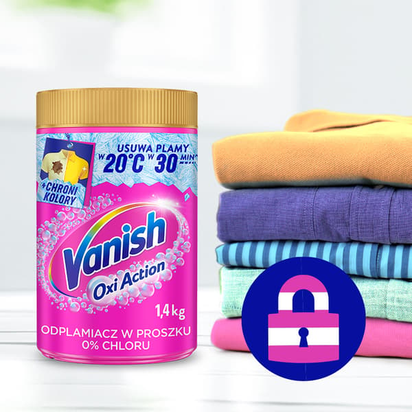 017959 Vanish Multi Handling Lyserød 1.4kg