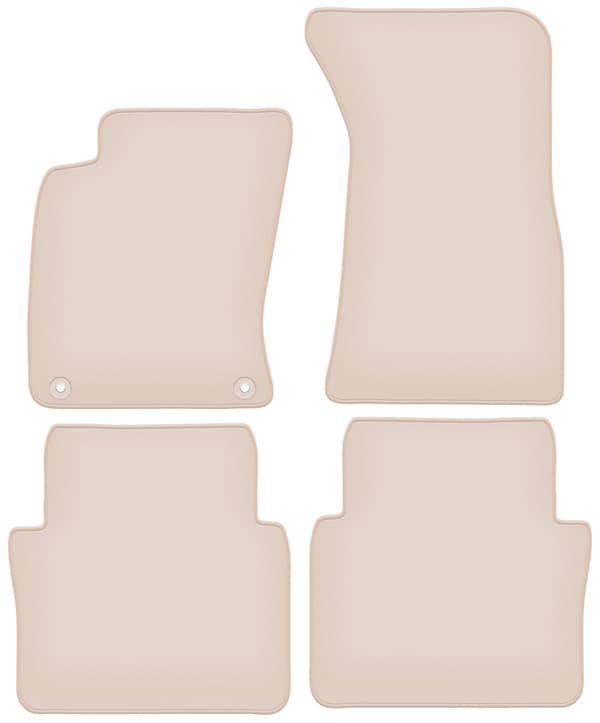 Måtter PREMIUM beige til Audi A8 D3 sedan 2002-2009