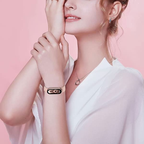 TECH-PROTECT NYLONMAG XIAOMI SMARTBAND 8/9 / NFC STARLIGHT