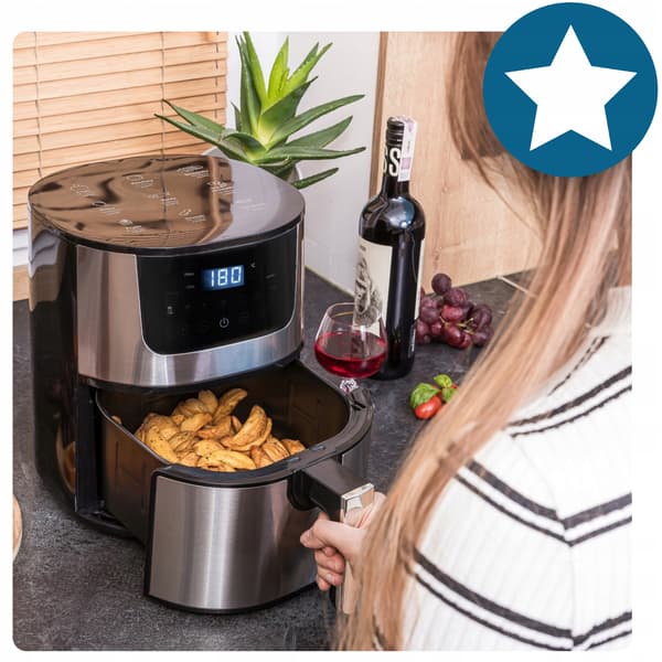 Airfryer Touchpanel 7 Programmer 4,5L 1400W