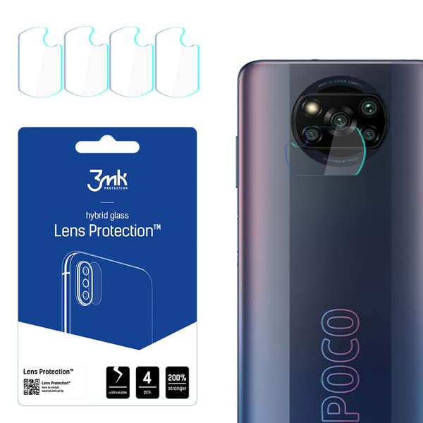 Xiaomi POCO X3 Pro - 3mk linssinsuoja