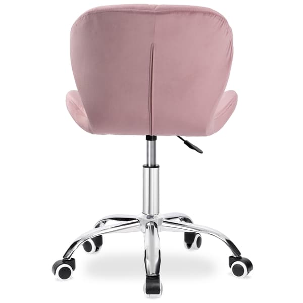 Spiner pyörivä tuoli, kromi, pinkki